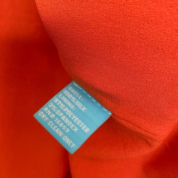 J.McLaughlin Blossom Tweed Jacket Collared Blazer Silk Blue Size 4 - Picture 5 of 5